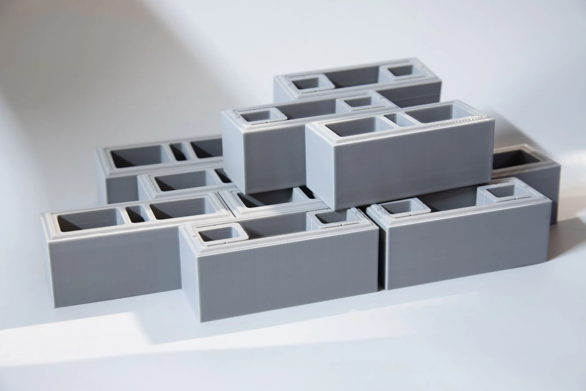 Imitacja kostki betonowej wydrukowana w technologi druku 3d